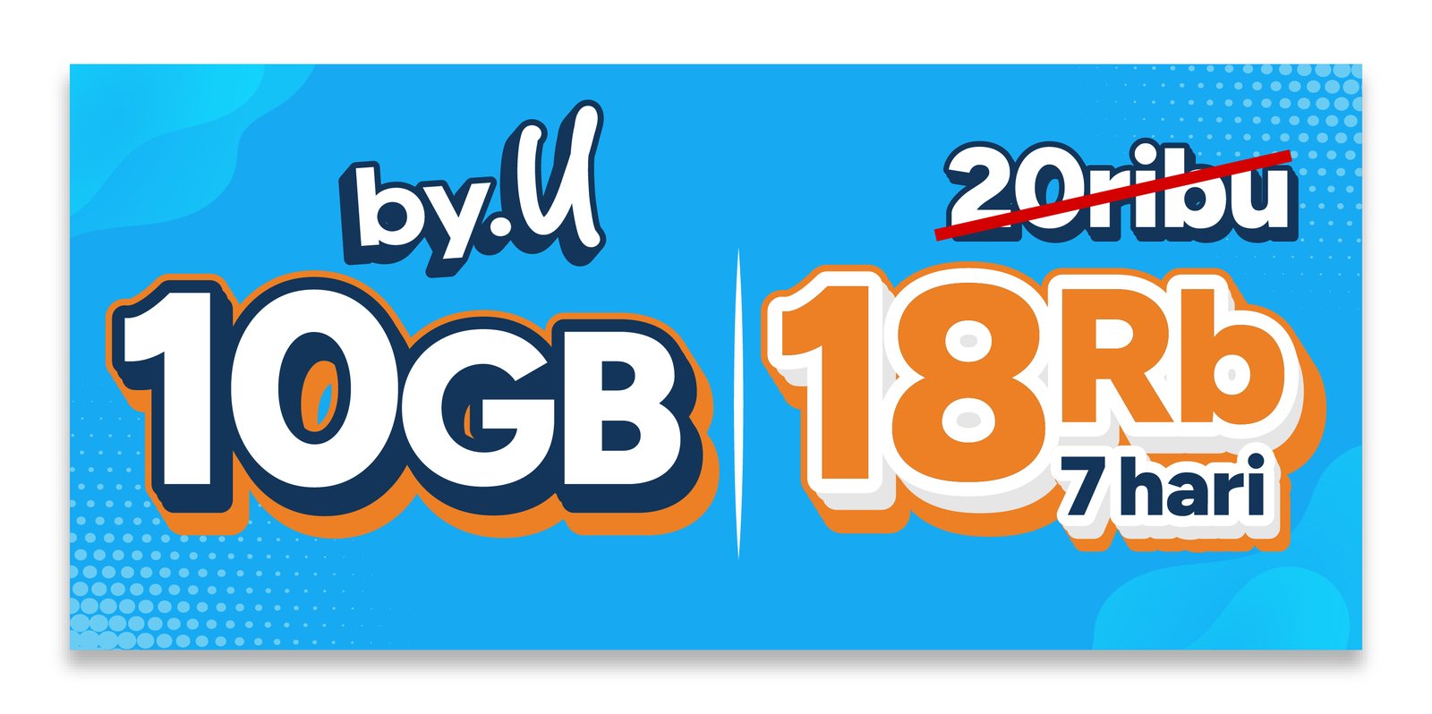 Banner by.U 10GB 7 Hari
