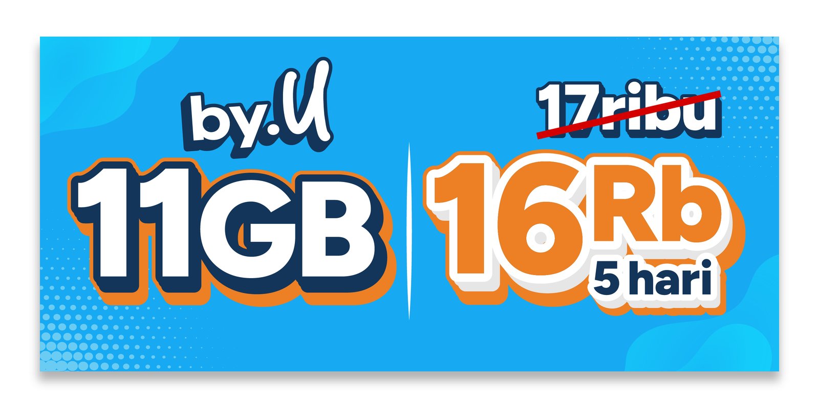Banner by.U 11GB 5 Hari