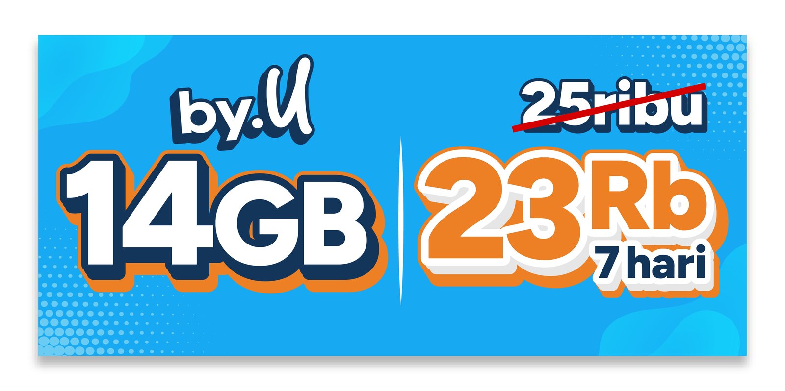 Banner by.U 14GB 7 Hari