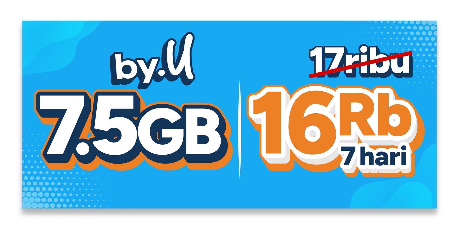 Banner by.U 7,5GB 7 Hari