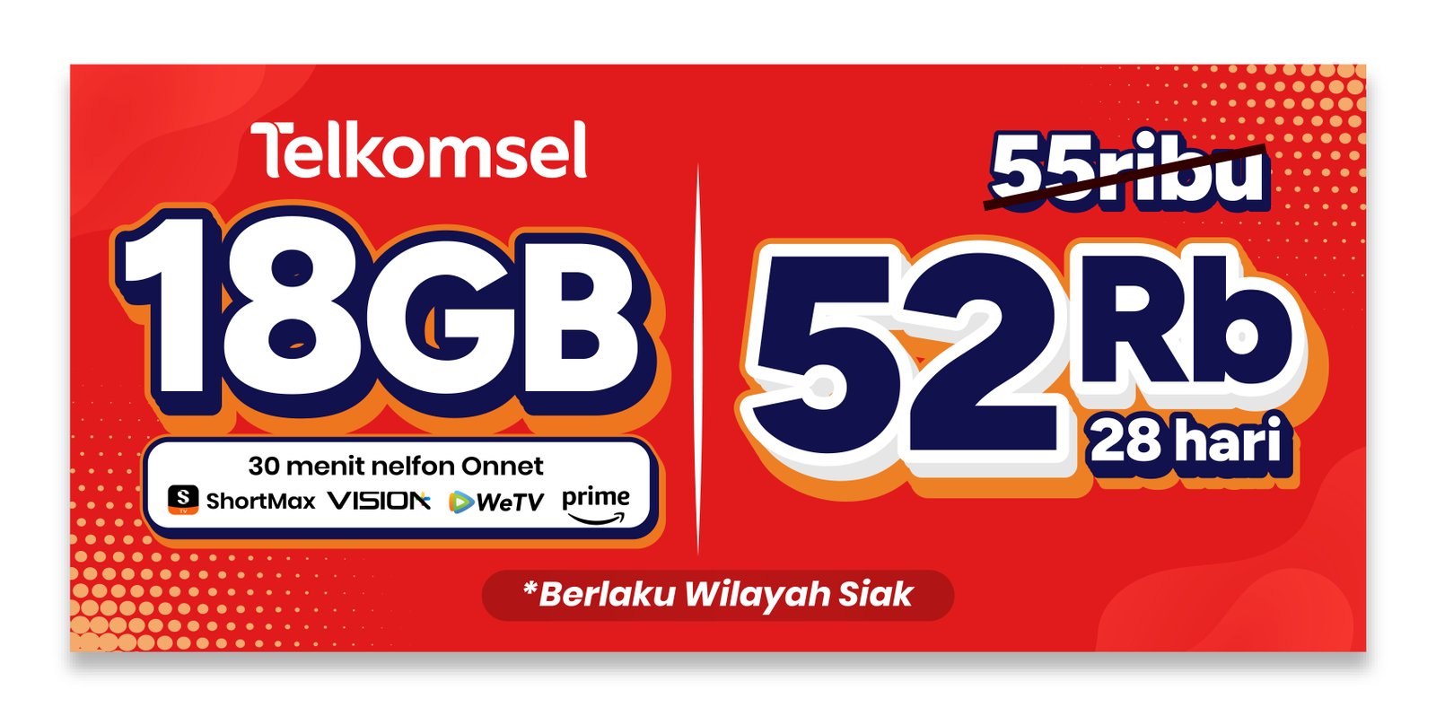 Banner Simpati 18GB 28 Hari