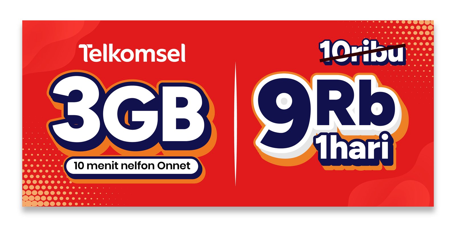 Banner Simpati 3GB 1 Hari