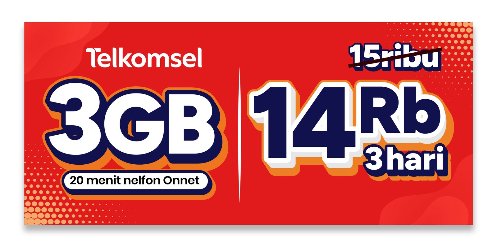 Banner Simpati 3GB 3 Hari
