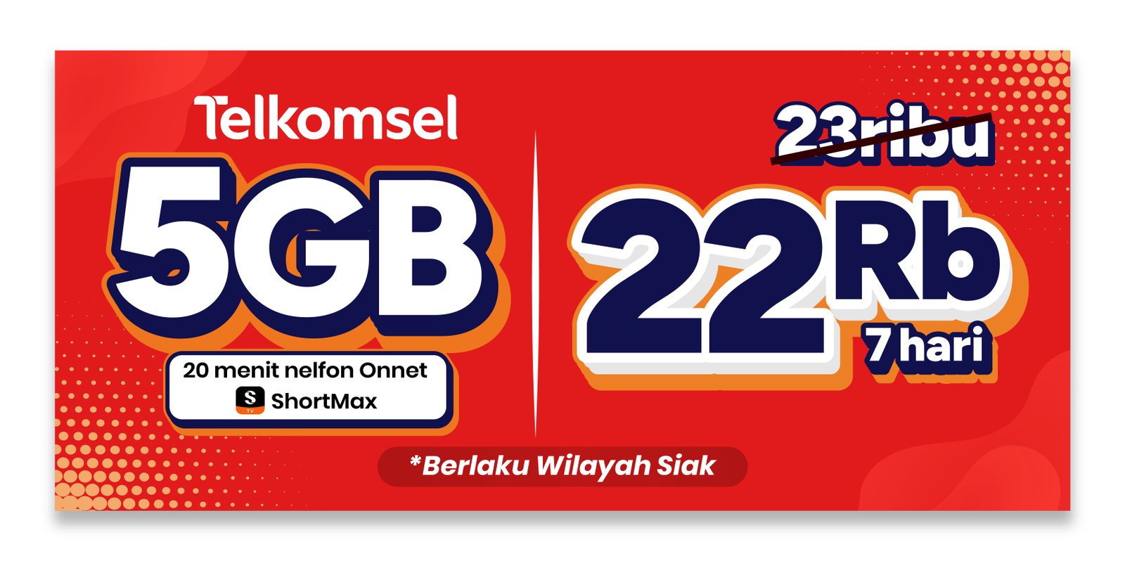 Banner Simpati 5GB 7 Hari