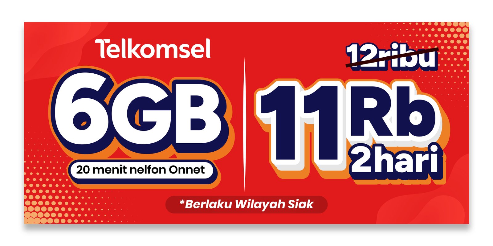 Banner Simpati 6GB 2 Hari