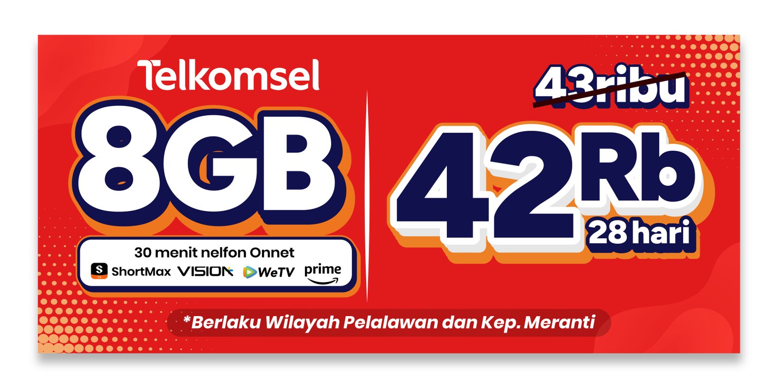 Banner Simpati 8GB 28 Hari